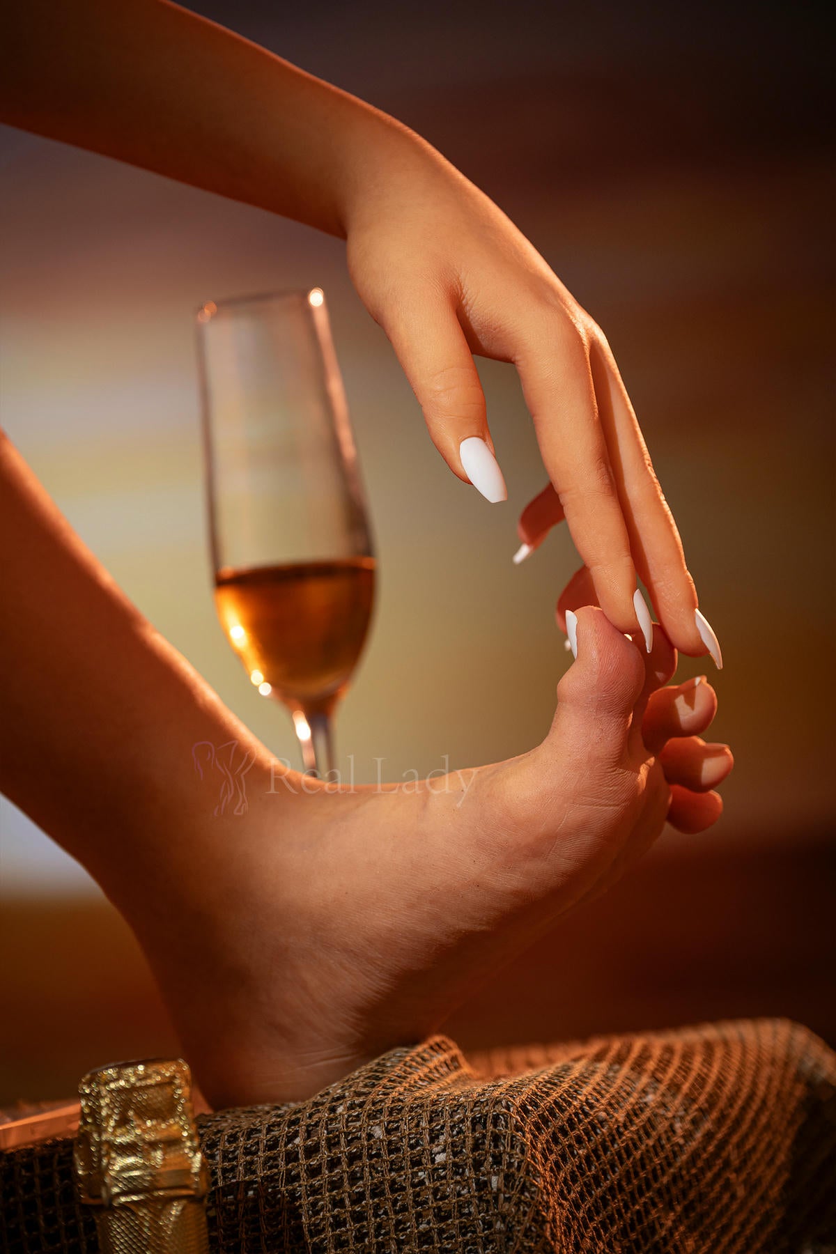 Real Lady 159cm G Cup - Silicone - Honey (ROS MAX)