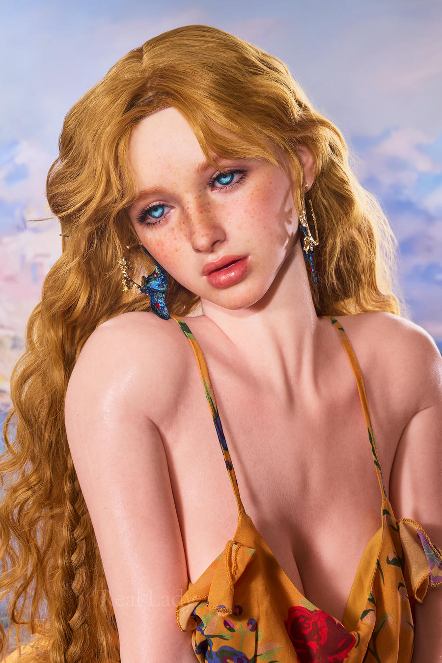 Real Lady 159cm G Cup - Silicone - Elia R22 ROS MAX (Natural)