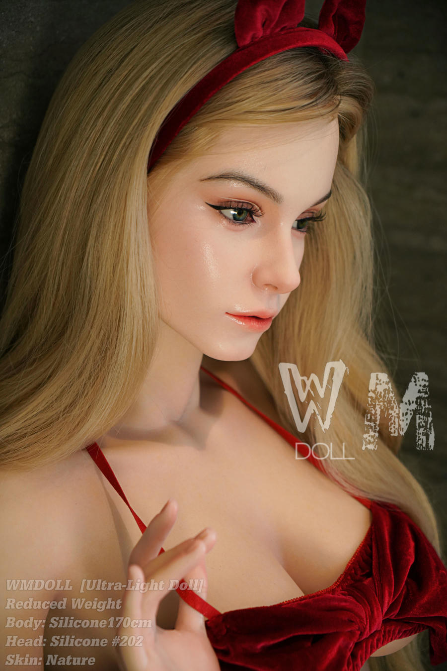 WM Doll 170cm C Cup - ULTRA LIGHTWEIGHT SERIES - Silicone - Head 202