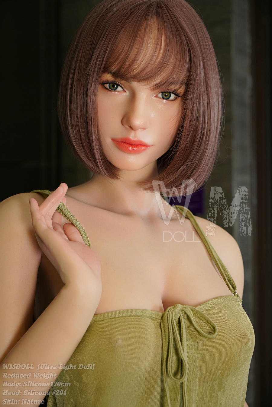 WM Doll 170cm C Cup - ULTRA LIGHTWEIGHT SERIES - Silicone - Head 201