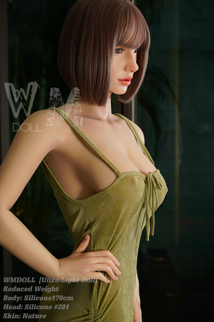 WM Doll 170cm C Cup - ULTRA LIGHTWEIGHT SERIES - Silicone - Head 201
