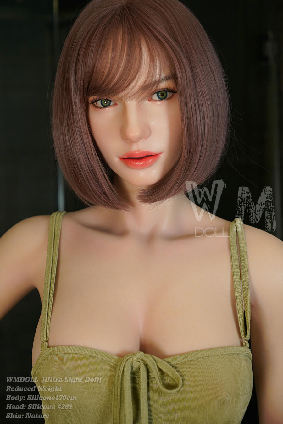 WM Doll 170cm C Cup - ULTRA LIGHTWEIGHT SERIES - Silicone - Head 201