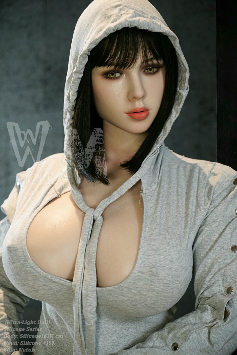 WM Doll 163cm H Cup - ULTRA LIGHTWEIGHT SERIES - Silicone - Head 198