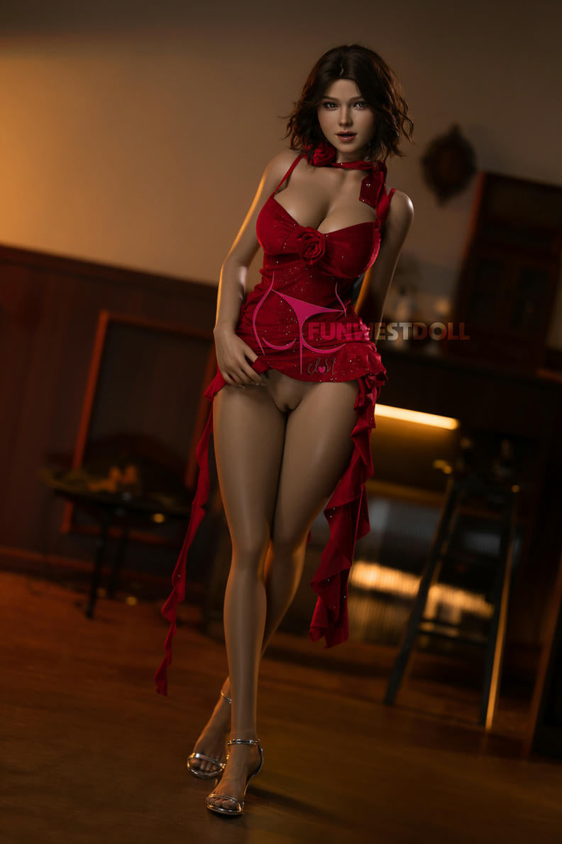 FunWest 157cm G Cup - Silicone - Rose (FSD022)
