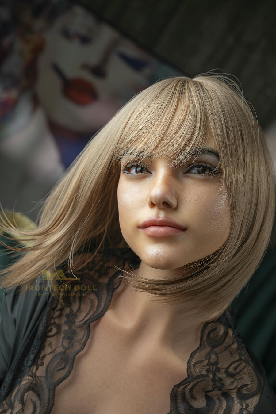 IronTech 153cm F Cup - Silicone - Vivian ROS MAX (Tanned)
