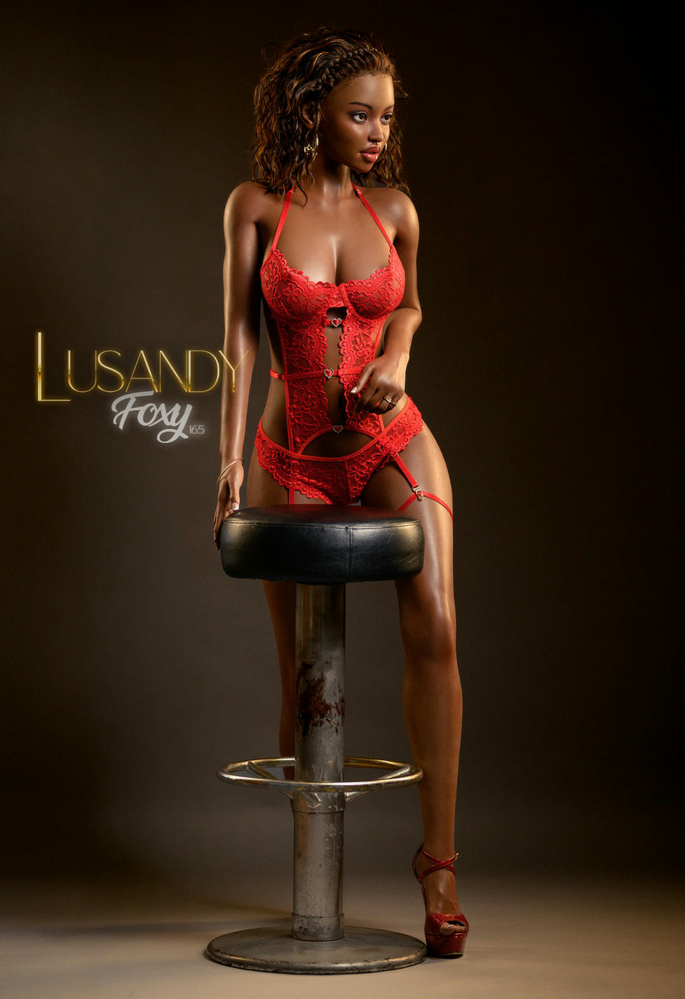 Lusandy 165cm D Cup - Silicone - Foxy
