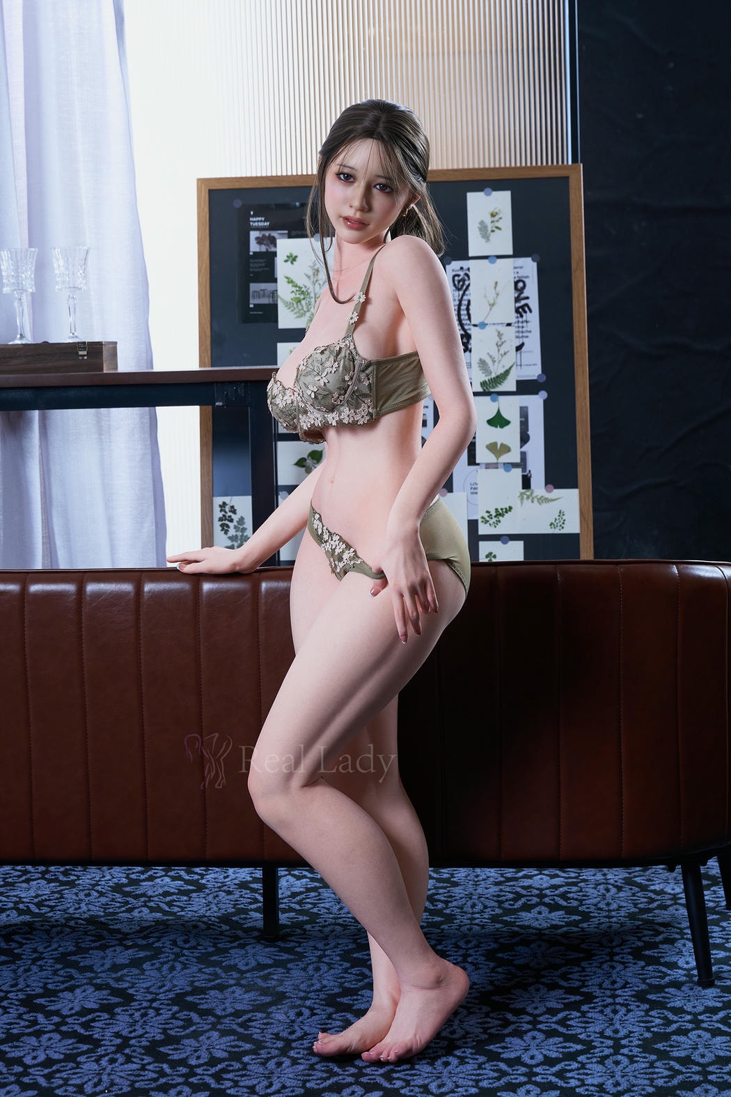 Real Lady 159cm G Cup - Silicone - Selina R13 ROS MAX (Natural)