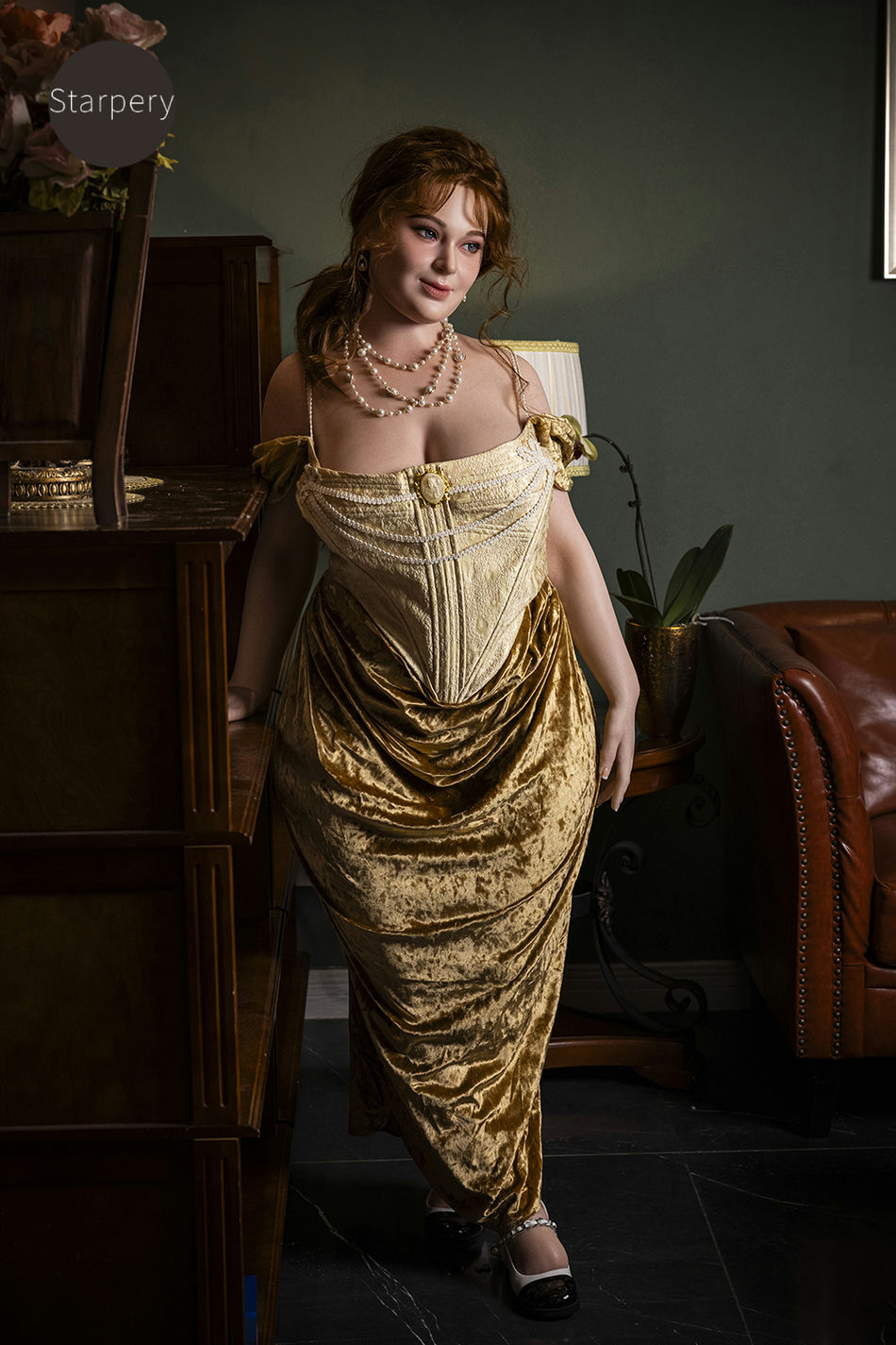 Starpery 161cm H Cup - BBW - Ivory