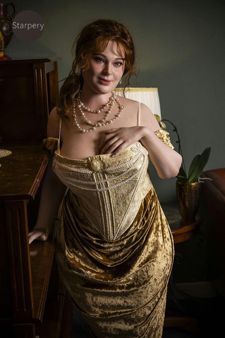 Starpery 161cm H Cup - BBW - Ivory