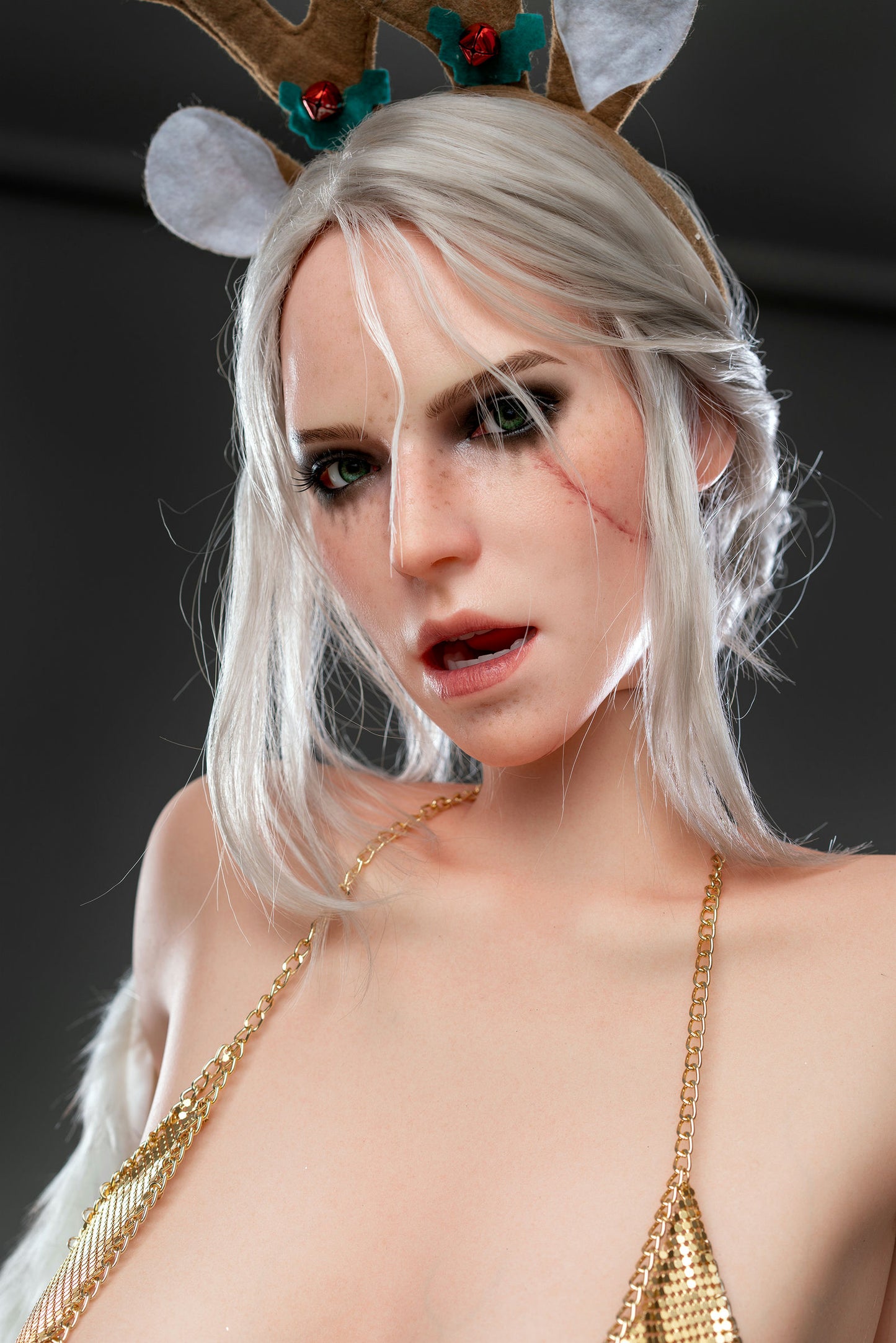 Game Lady - 168cm E Cup - Ciri (Movable Jaw)